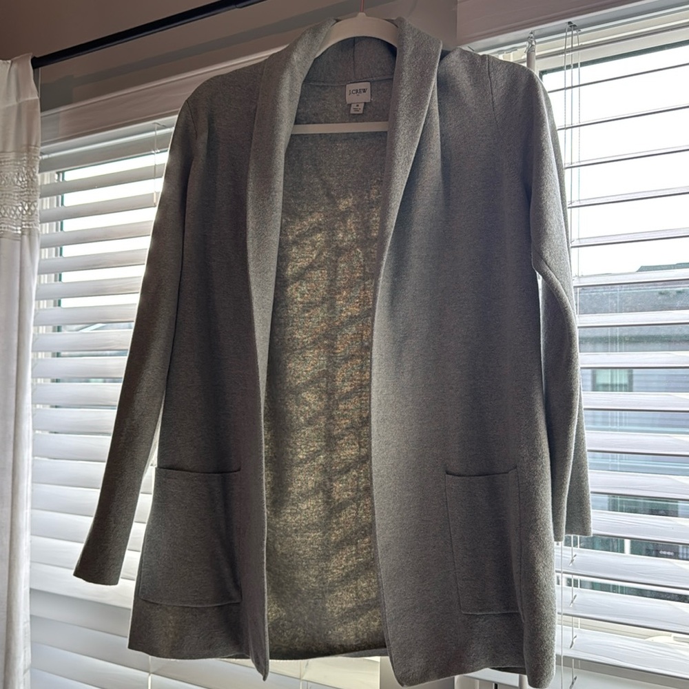 J Crew Blazer sweater.
